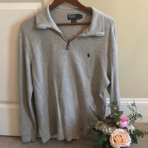 Polo by Ralph Lauren Gray Sweater